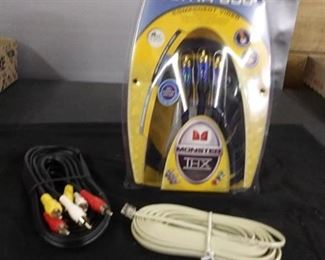 New Ultra 600 Monster Video Cable with Gold Tip & Other Lines