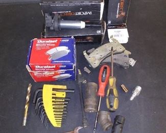 Tool Lot #12 Brake pads / coils + tools