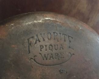 Large, Piqua Ware Pot w/Lid
