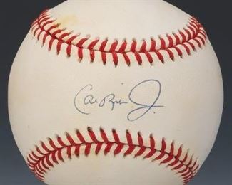 Cal Ripkin Jr. Autographed Baseball