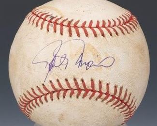 Rafael Palmiero Autographed Home Run Ball