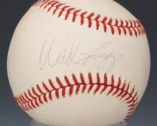 Wade Boggs Autographed Single Sided Baseball