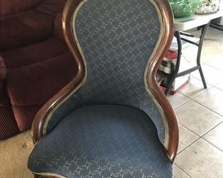 Antique ladies parlor chair