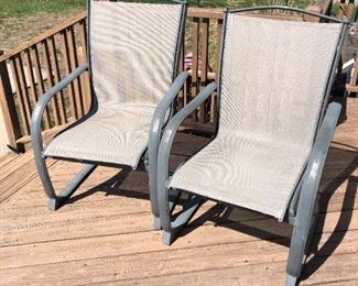 Patio chairs - Set of 6