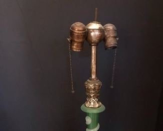 1890 Vintage Italian Murano Venetian Lamp