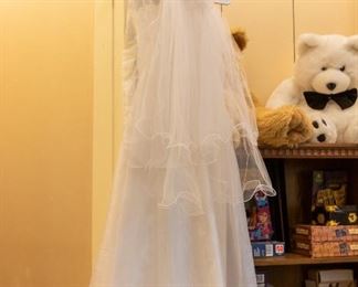 Mini Bride's dress