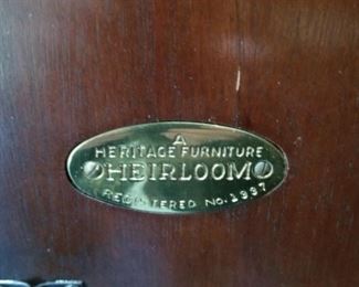 Drexel Heritage furniture throughout the home