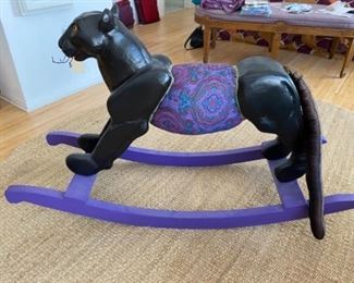 Panther rocking “horse”