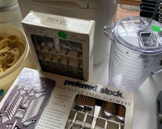 Stainless Flatware & Bread Maker