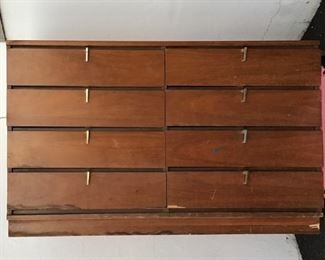 MCM Johnson carper eight drawer Chest