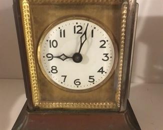 Antique musical clock