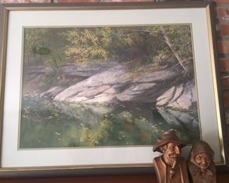 Jack Hetterich original pastel