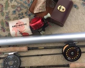 New & near-new quality poles & reels