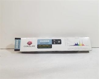 Coralife 08623 T5 Flourescent Lamp, 6-Watt, 10,000K, 9-Inch