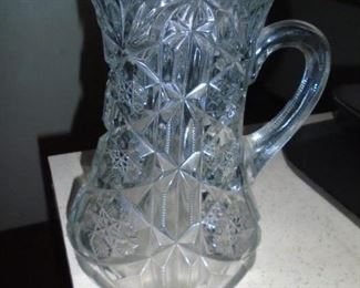 crystal pitcher