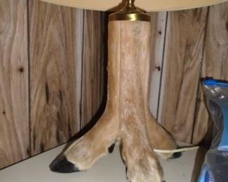 deer leg lamp