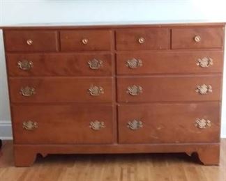 Vintage Ethan Allen Baumritter 8 Drawer Dresser