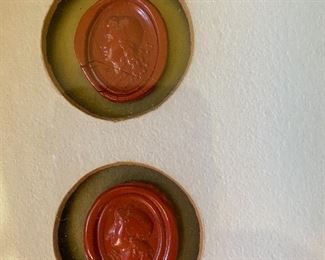 Antique 19th Century Wax Stamp Seals