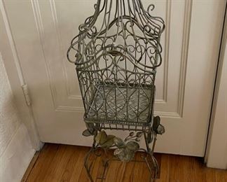 $30.00..................Ornamental Cage with Stand 36" tall (B231)