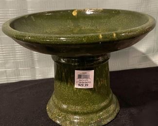 $16.00.............Bird Bath/Feeder 9" tall (B715)