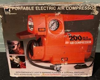 $30.00...................Portable Electric Air Compressor (B700)