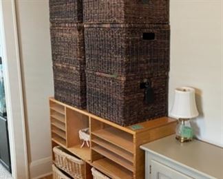 Baskets: 17 1/2" x 14 1/2", 12" tall (B037)