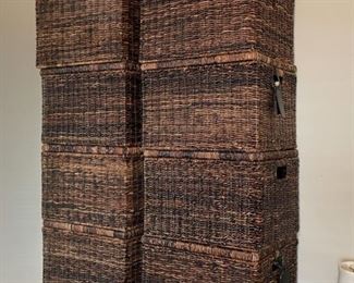 $15.00 each...............................Solid Basket Containers/Files 17 1/2" x 14 1/2", 12" tall 8 available (B037)