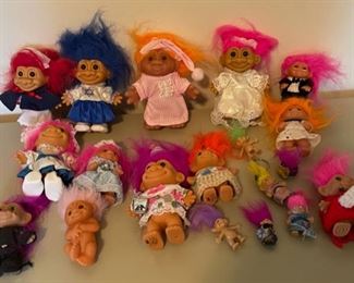 HALF OFF !  $30.00 NOW, WAS  $60.00...............Vintage Trolls (B053)