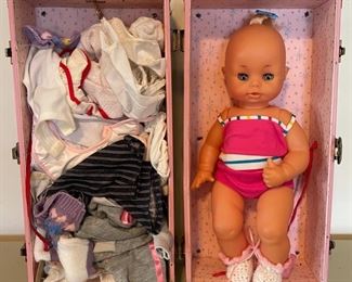 $60.00................Furga Doll with Case and Clothing (B059)