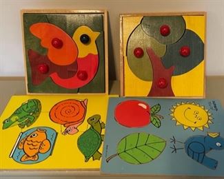 $20.00..............Wooden Children’s Puzzles (B063)