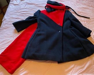 $24.00....................Vintage Wool Children’s Jacket/Slacks and Hat (B076)