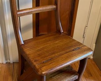 $125.00...................Chair  that converts to a Ladder (B089)