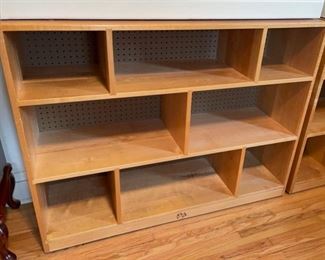 REDUCED!  $150.00 NOW, WAS  $200.00 Community Playthings Pegboard Backed Fixed Shelf,  Rifton N.Y. 14 1/2" x 48 1/2", 37" tall **$585.00 new (B099)