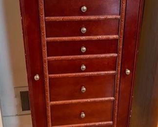 $125.00...................Large Jewelry Armoire very good condition (B101)