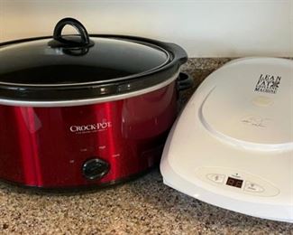 $12.00......................Crock Pot and Forman Grill (B108)