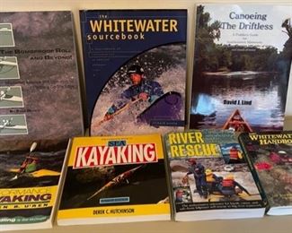 CLEARANCE !  $6.00 NOW, WAS  $25.00...........Kayaking and River Books (B147)