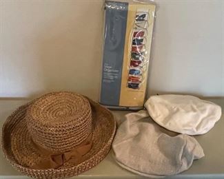 CLEARANCE  !  $3.00 NOW, WAS  $12.00.............Women’s Hats and Shoe Organizer (B162)