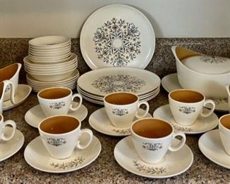 CLEARANCE!  $45.00 NOW, WAS   $150.00............Oven Proof China “Romanesque”   by Taylor Smith & Taylor  (B183)