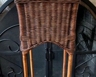 $40.00.................Wicker Plant Stand 36 1/2" tall (B200) 