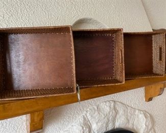 $45.00...................4 Large Handled Baskets *$30 each new (B240)