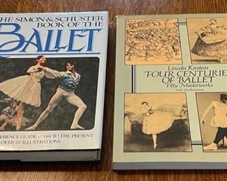 REDUCED!  $7.50 NOW, WAS  $10.00....2 Ballet Books (B355)