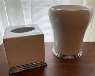 $30.00.................Waste can and Tissue Box (B389)