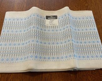 $30.00.......................New with Tag Almedahl linen Tablecloth 52” x 72” made in Sweden (B399)