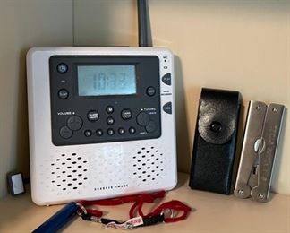 $12.00.........................Radio, Flashlight and more (B418)