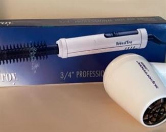 $8.00...............Hair Dryer and Curling Iron Brush (B432)