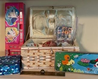 $12.00....................Sewing & Pencil Boxes (B454)