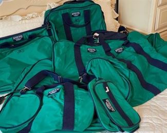 CLEARANCE!  $20.00 NOW, WAS  $75.00......8 Lands End Bags *do have initials embroidered on them (B466)