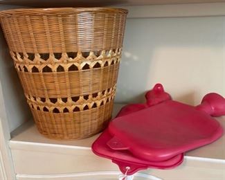 $6.00............Hot Water Bottles and New Waste Can (B470)
