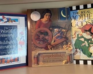 CLEARANCE ! $4.00 NOW, WAS  $12.00..Rumpelstiltskin and more books (B495)