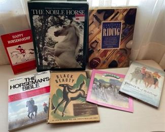$25.00.....................The Noble Horse and more horse books (B499)